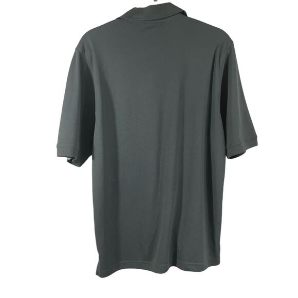 UPS Small Gray Polo Shirt Uniform Work Embroidered Logo Shipping Employee Men - Picture 3 of 6